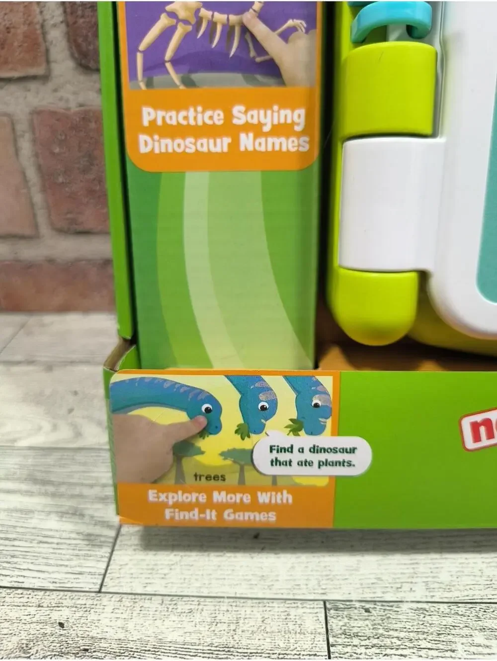 Leap Frog Touch & Learn Dinosaur Electronic Book Toddler Toy Lights Sounds New